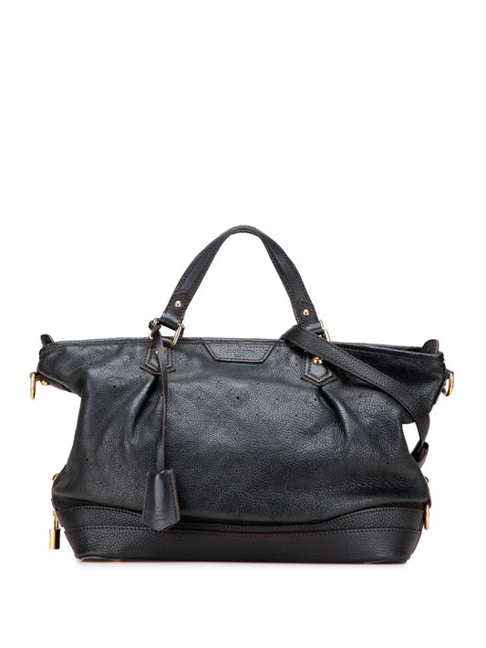 Pre-OwnedLouis Vuitton Pre-Owned2010 Monogram Mahina Stellar PM satchel