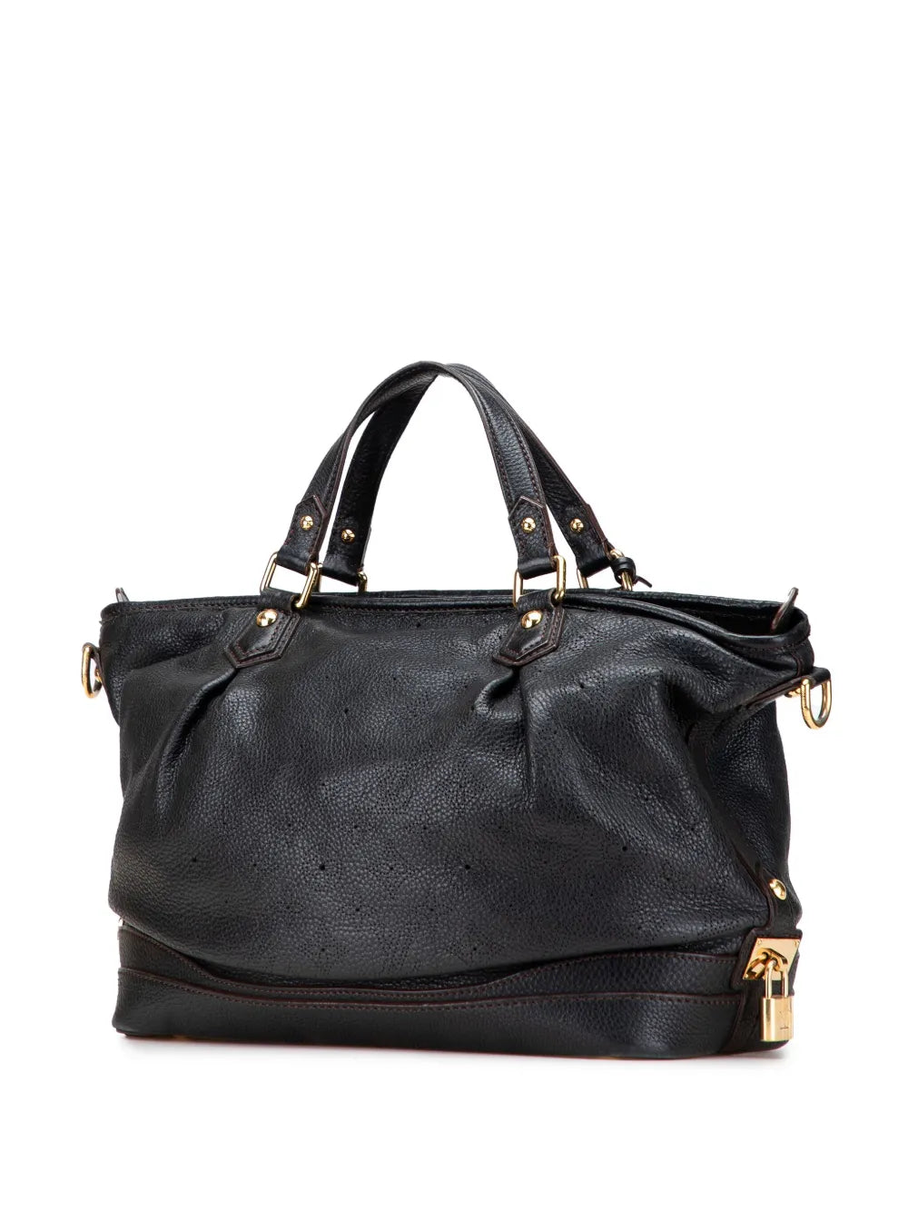 Pre-OwnedLouis Vuitton Pre-Owned2010 Monogram Mahina Stellar PM satchel