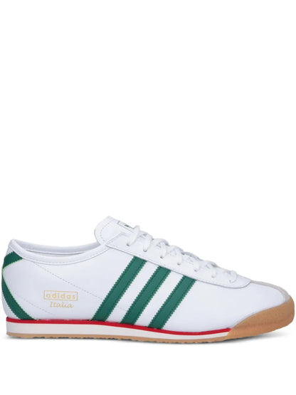 adidas 70S Italian Three-Stripe Leather Trainers Floriamart