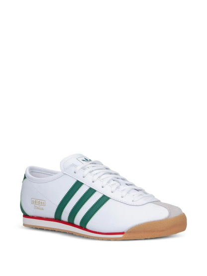 adidas 70S Italian Three-Stripe Leather Trainers Floriamart