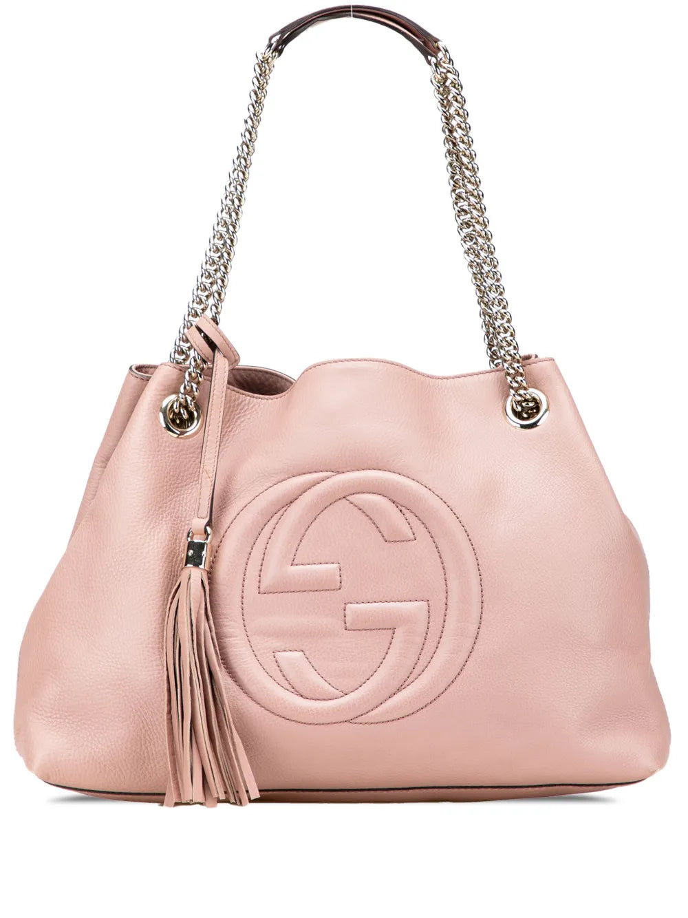 Pre-OwnedGucci Pre-Owned2000-2015 Medium Leather Soho Chain tote bag