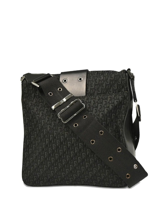Pre-OwnedChristian Dior Pre-Owned2004 Trotter Street Chic canvas leather shoulder bag