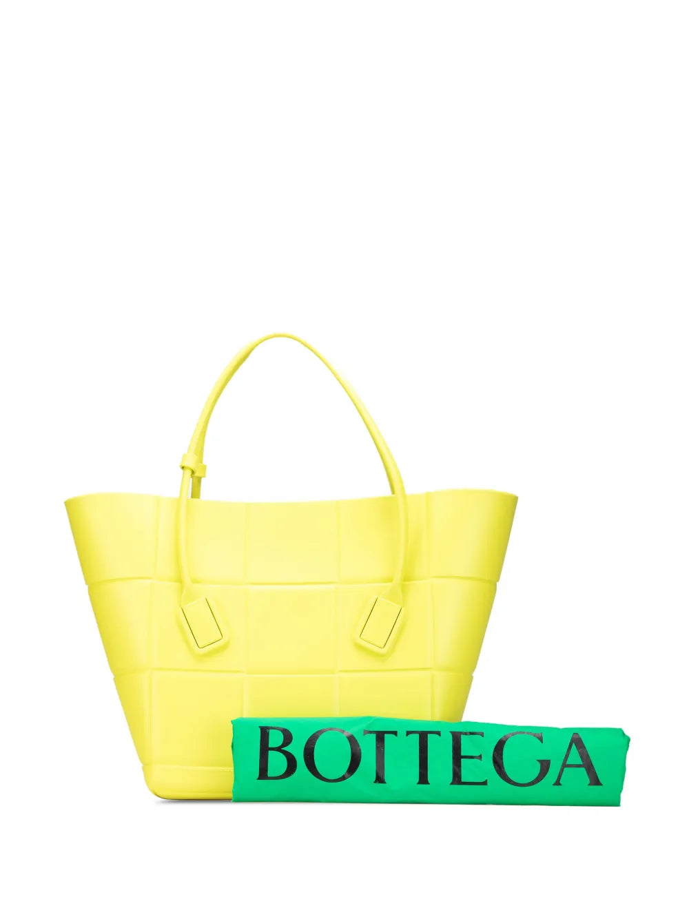 Pre-OwnedBottega Veneta Pre-Owned2012-2025 Medium Matte Rubber Arco tote bag