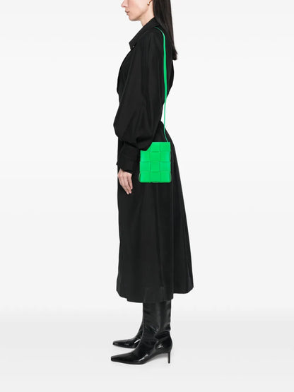 Pre-OwnedBottega Veneta Pre-Owned2012-2025 Mini Nappa Intrecciato Vertical Cassette crossbody bag