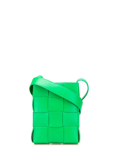 Pre-OwnedBottega Veneta Pre-Owned2012-2025 Mini Nappa Intrecciato Vertical Cassette crossbody bag