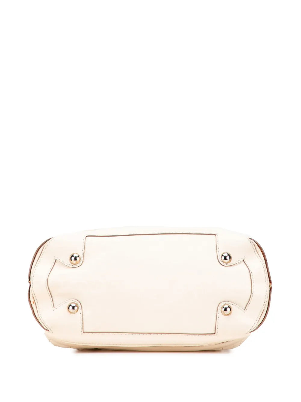 Pre-OwnedCHANEL Pre-Owned2006-2008 Goatskin Square Stitch Essential Bowler handbag