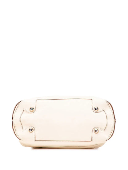 Pre-OwnedCHANEL Pre-Owned2006-2008 Goatskin Square Stitch Essential Bowler handbag