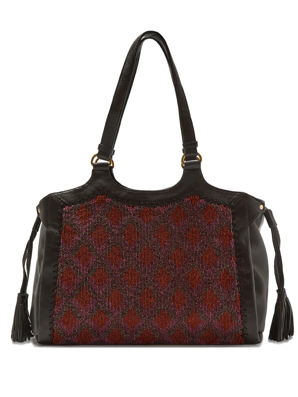 MALIPARMIbeaded tassel-detail shoulder bag