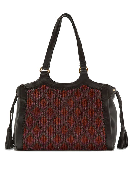 MALIPARMIbeaded tassel-detail shoulder bag