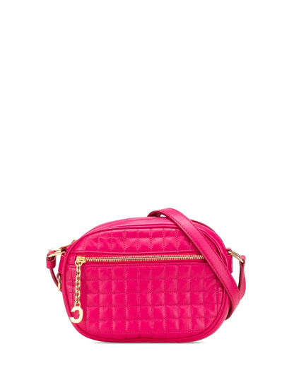 Pre-OwnedCeline Pre-Owned2019 Quilted Calfskin C Charm crossbody bag