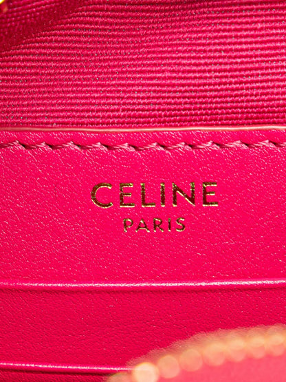 Pre-OwnedCeline Pre-Owned2019 Quilted Calfskin C Charm crossbody bag