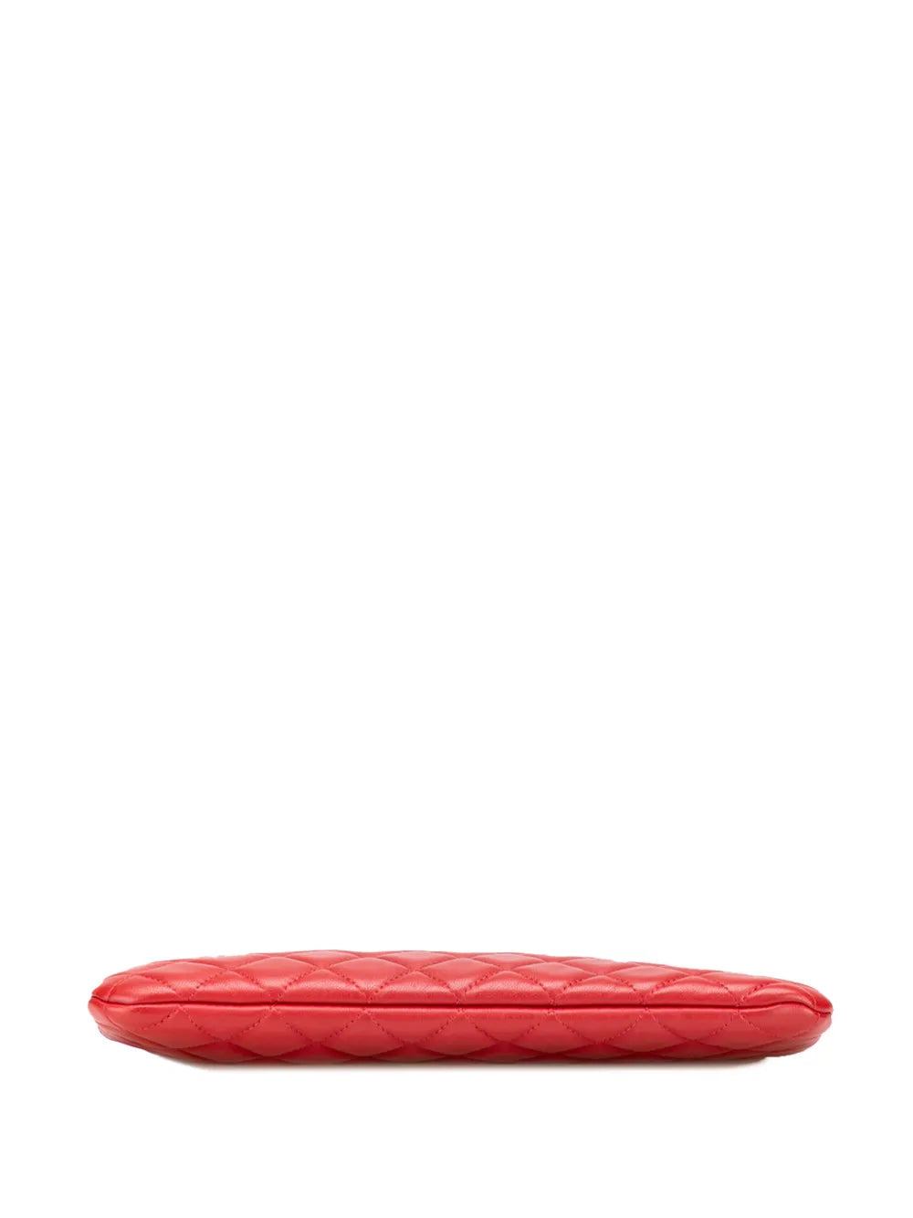 Pre-OwnedCHANEL Pre-Owned2014-2015 Medium Quilted Lambskin O Case clutch bag
