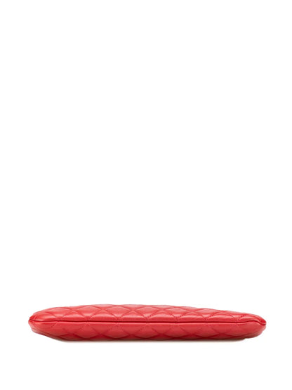 Pre-OwnedCHANEL Pre-Owned2014-2015 Medium Quilted Lambskin O Case clutch bag