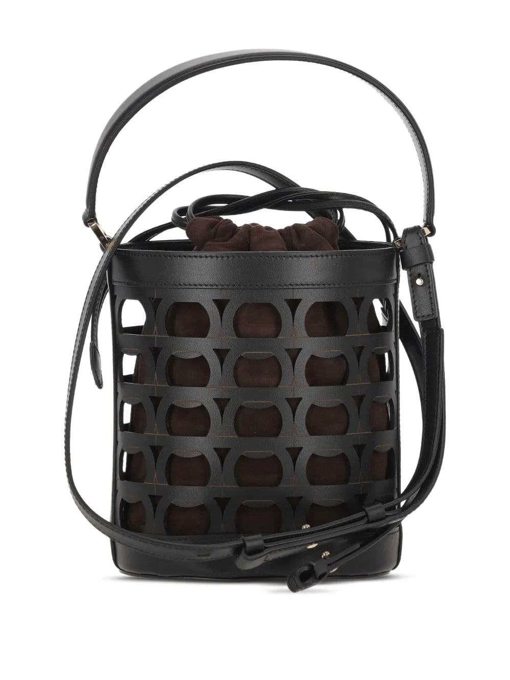 Ferragamocut-out bucket bag