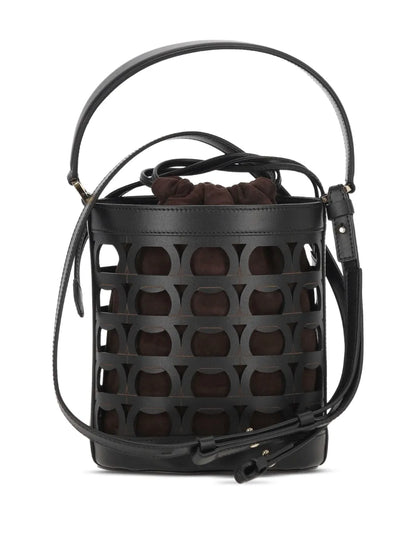 Ferragamocut-out bucket bag