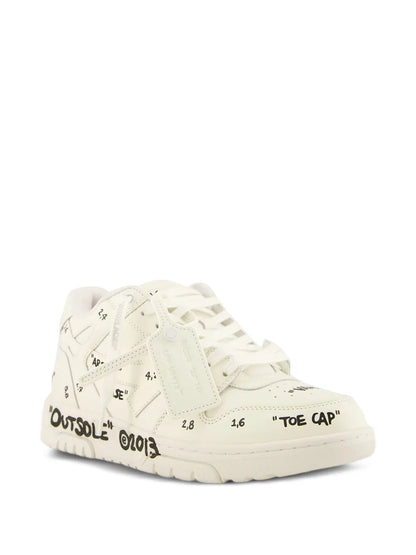 Off-White Out Of Office Leather Sneakers floriamart.shop