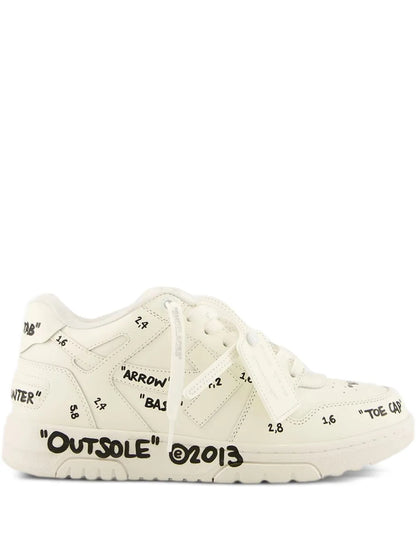 Off-White Out Of Office Leather Sneakers floriamart.shop