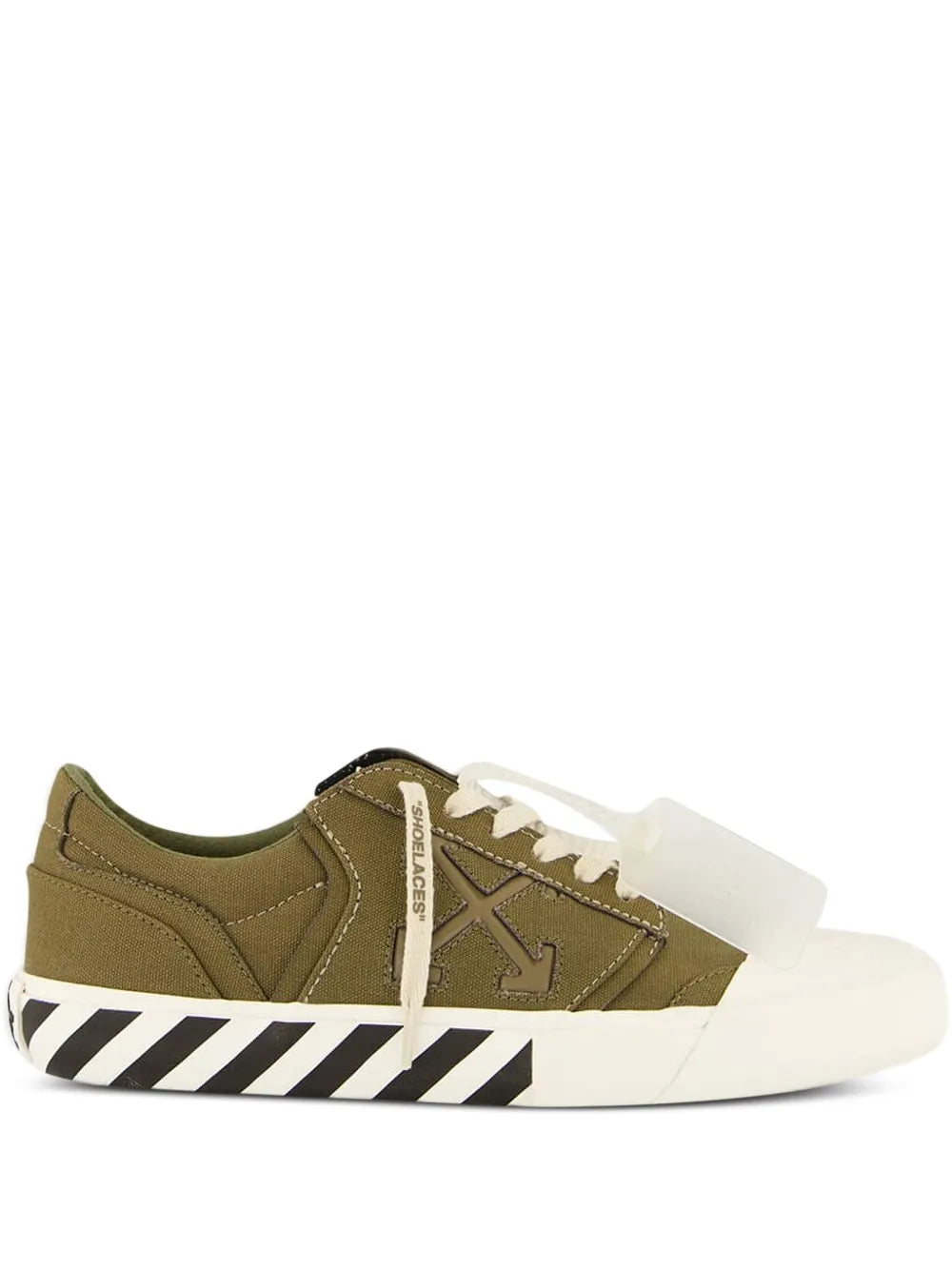 Off-White Vulcanised Tag-Detail Sneakers floriamart.shop
