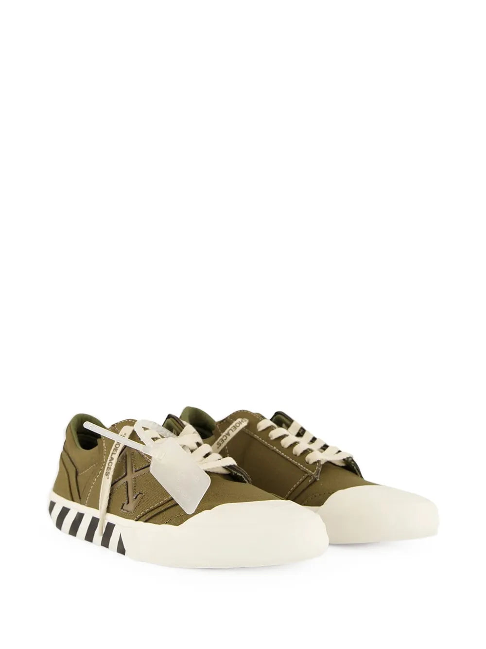 Off-White Vulcanised Tag-Detail Sneakers floriamart.shop