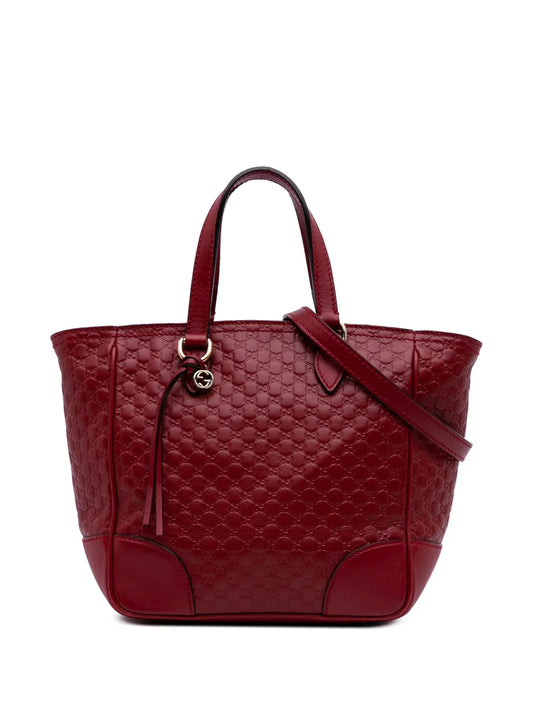 Pre-OwnedGucci Pre-Owned2016-2025 Small Microguccissima Bree satchel