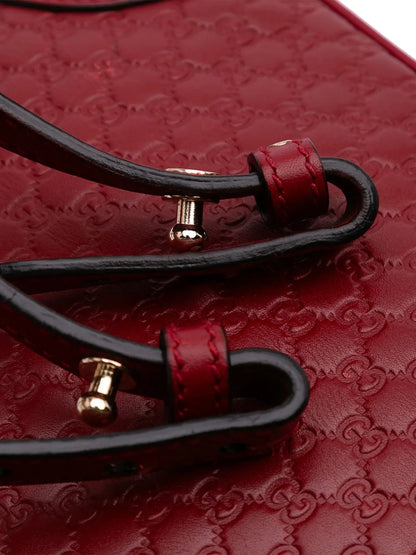 Pre-OwnedGucci Pre-Owned2016-2025 Small Microguccissima Bree satchel