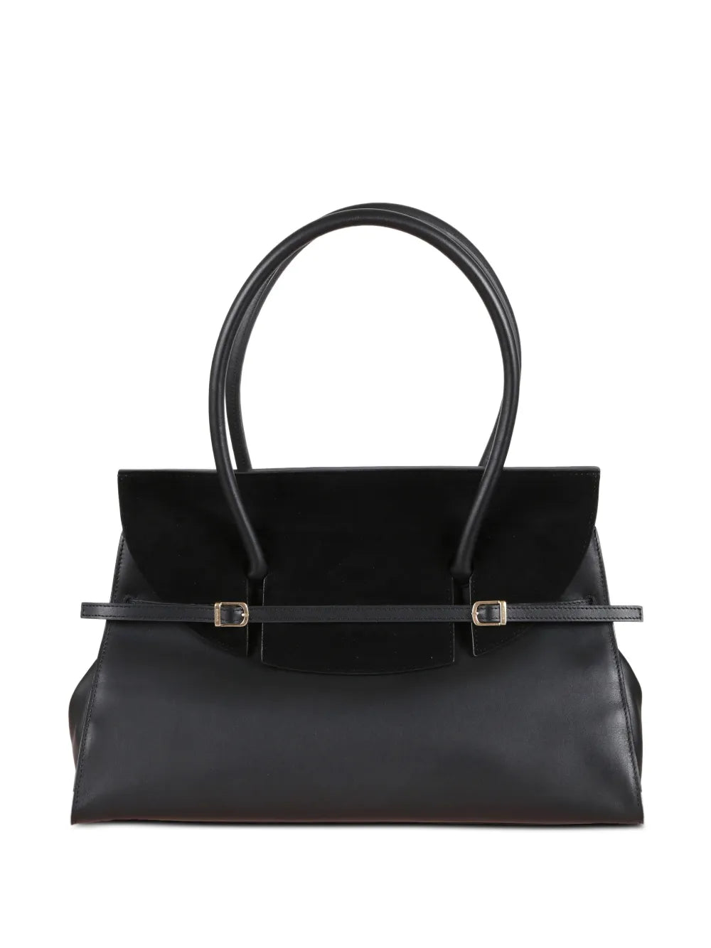 Simkhaisuede strap tote bag