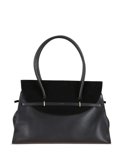 Simkhaisuede strap tote bag