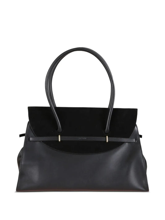 Simkhaisuede strap tote bag