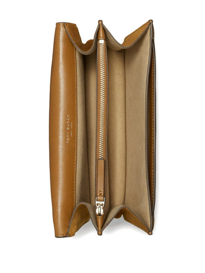 Tory Burchmonogram suede shoulder bag