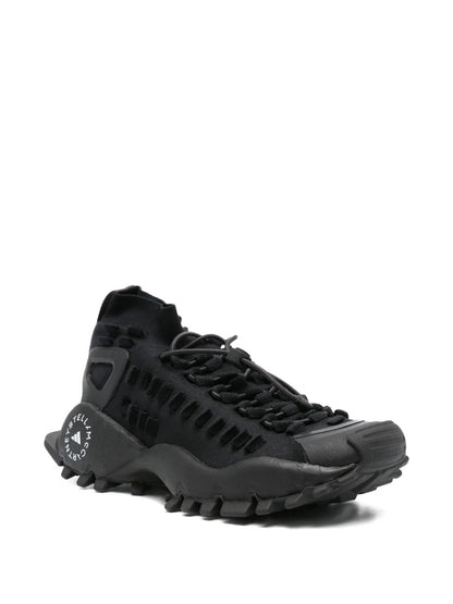 adidas By Stella Mccartney Ridged-Sole Lace-Up Sneakers Floriamart