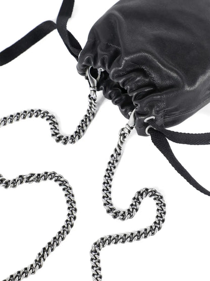 Ann Demeulemeestersmall Gael grained leather cross body bag