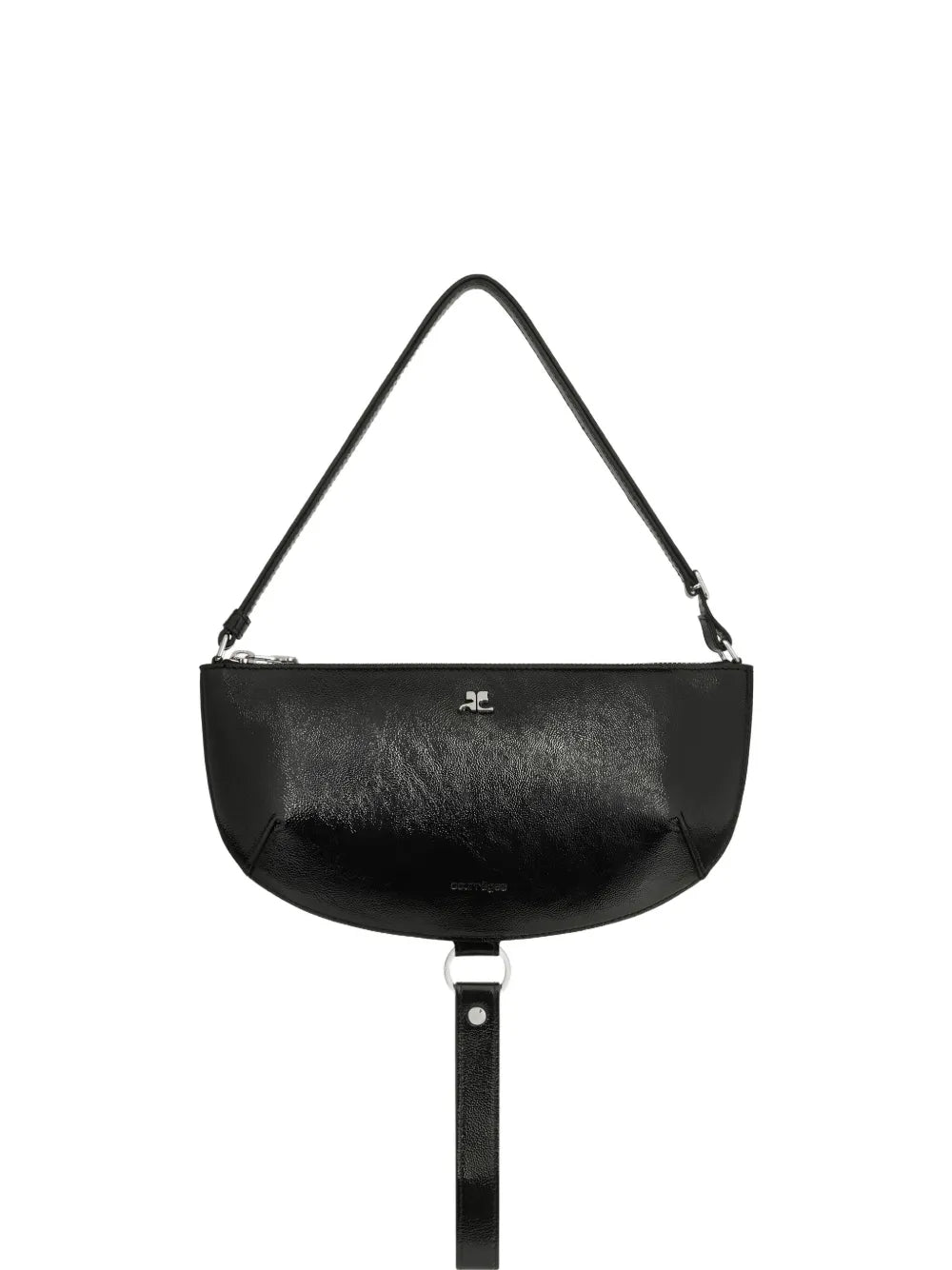 CourresHoly Eclipse leather shoulder bag