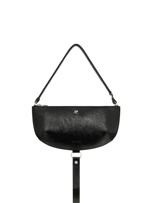 CourresHoly Eclipse leather shoulder bag