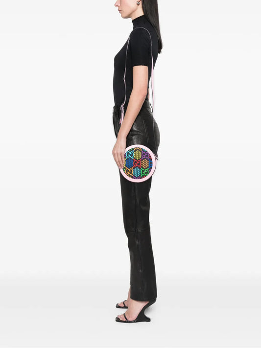Pre-OwnedGucci Pre-Owned2016-2025 GG Supreme Psychedelic Round crossbody bag