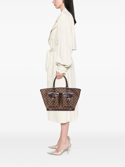 Pre-OwnedLouis Vuitton Pre-Owned2003 Damier Ebene Manosque GM tote bag