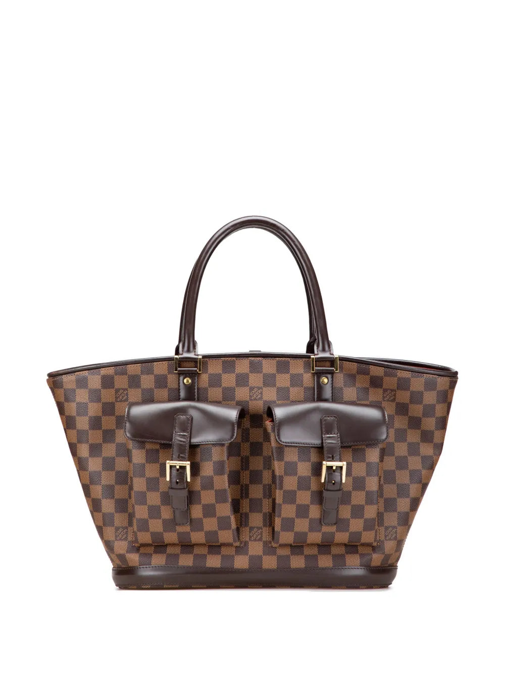 Pre-OwnedLouis Vuitton Pre-Owned2003 Damier Ebene Manosque GM tote bag