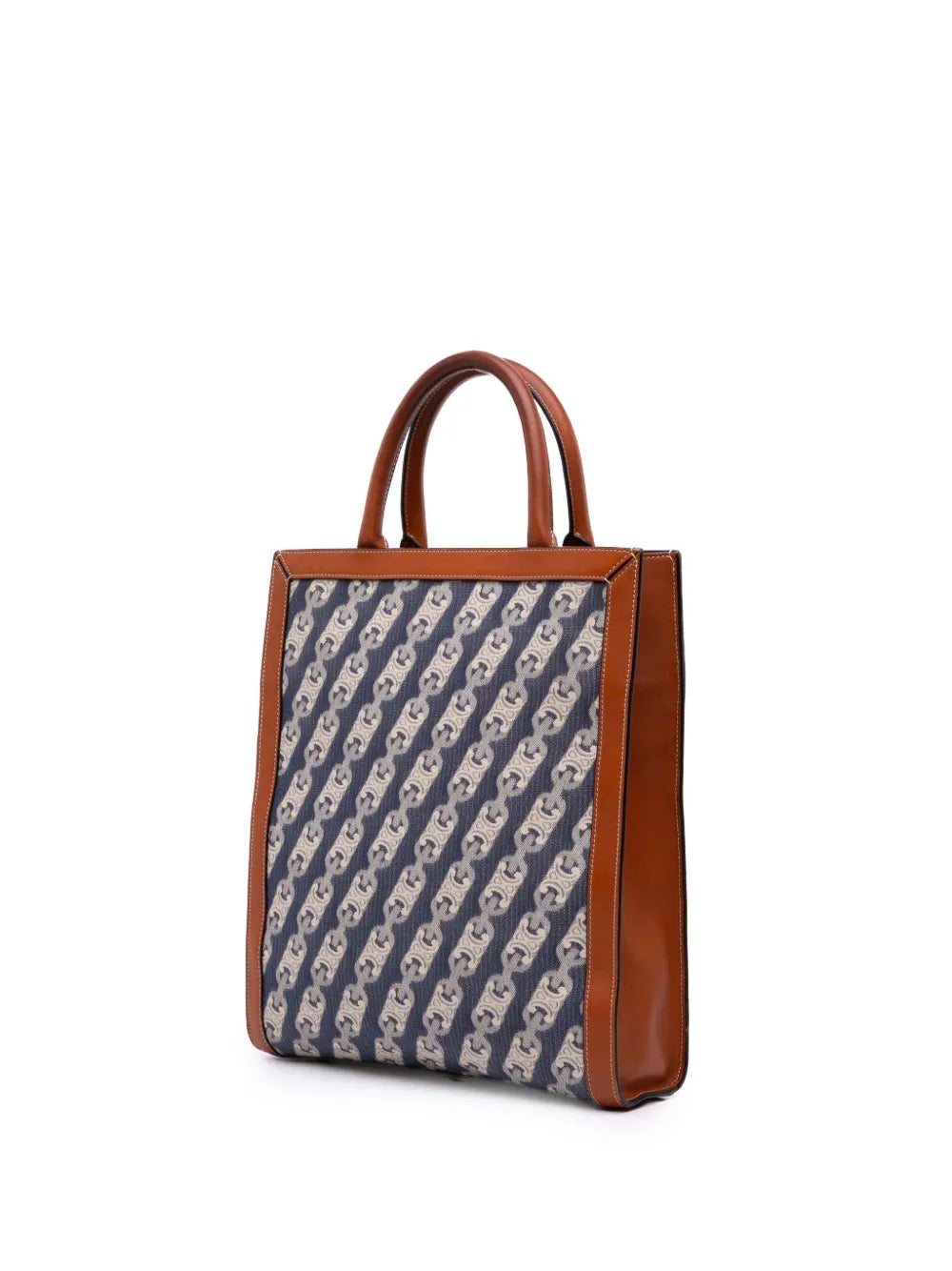 Pre-OwnedCeline Pre-Owned2021-2025 Small Triomphe Canvas Maillon Vertical Cabas satchel
