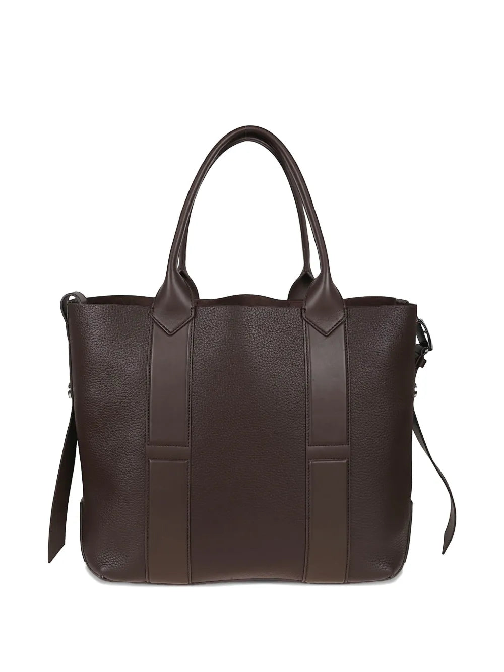 Hoganleather panelled shoulder bag