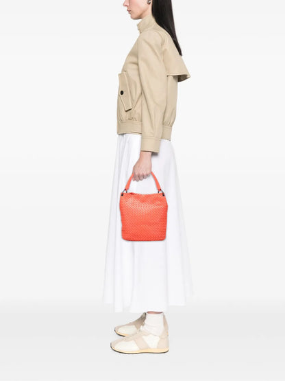 Pre-OwnedBottega Veneta Pre-Owned2010 Nappa Intrecciato bucket bag