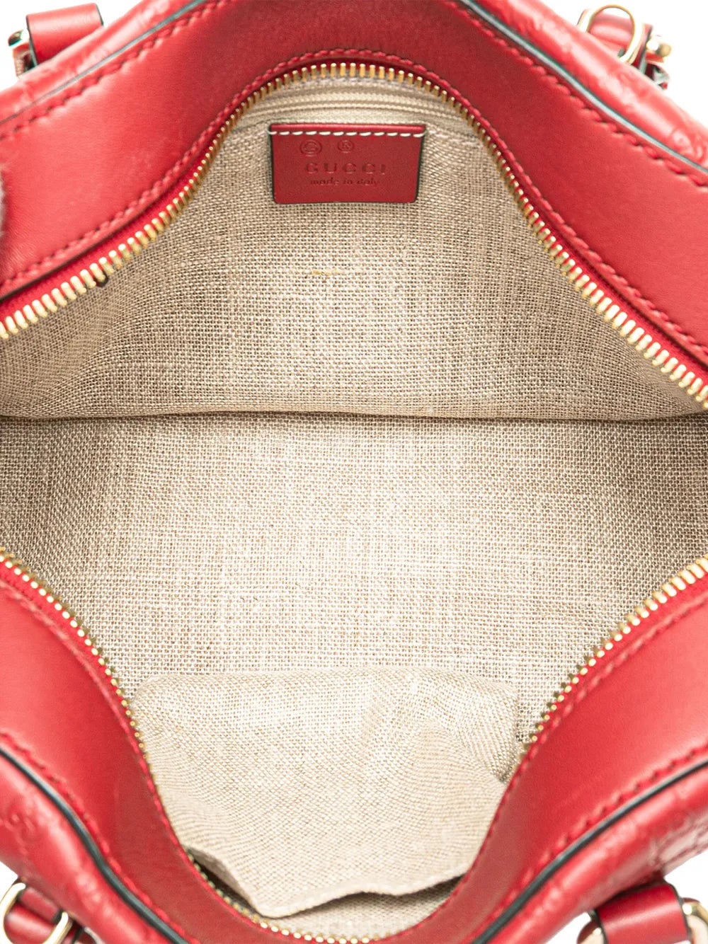 Pre-OwnedGucci Pre-Owned2000-2015 Small Microguccissima Bree satchel