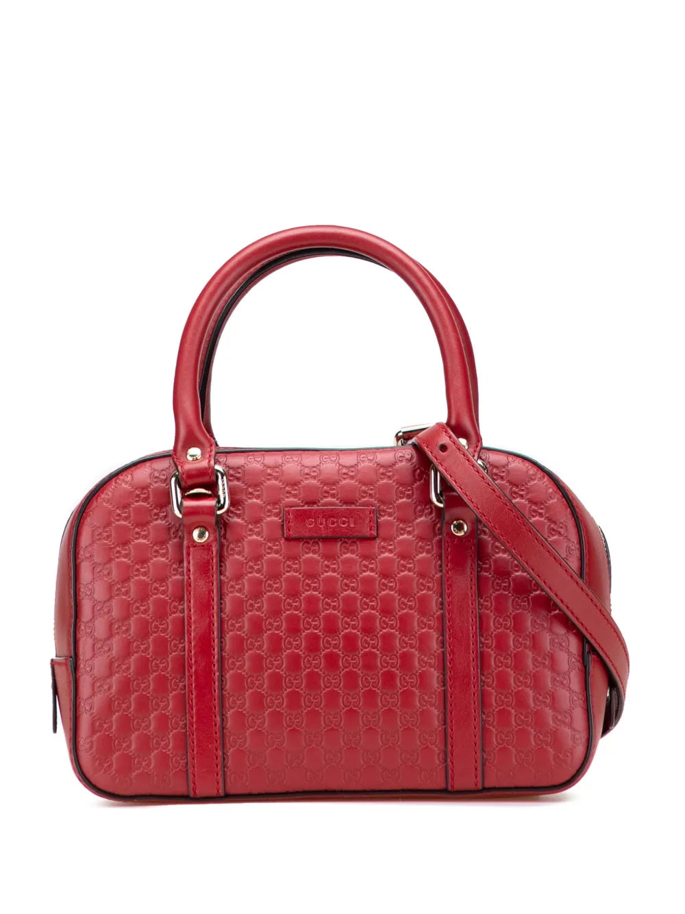 Pre-OwnedGucci Pre-Owned2000-2015 Small Microguccissima Bree satchel