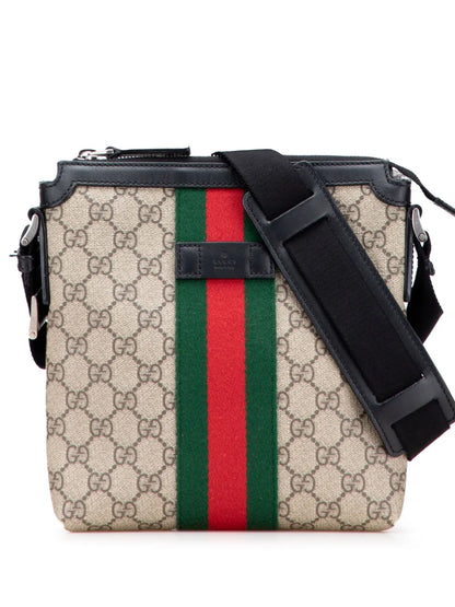 Pre-OwnedGucci Pre-Owned2000-2015 GG Supreme Web crossbody bag