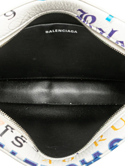 Pre-OwnedBalenciaga Pre-Owned2000-2025 S Calfskin Logo Print Everyday Camera Bag crossbody bag