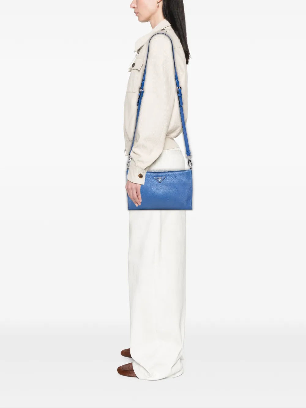 Pre-OwnedPrada Pre-Owned2010-2025 Vitello Daino crossbody bag