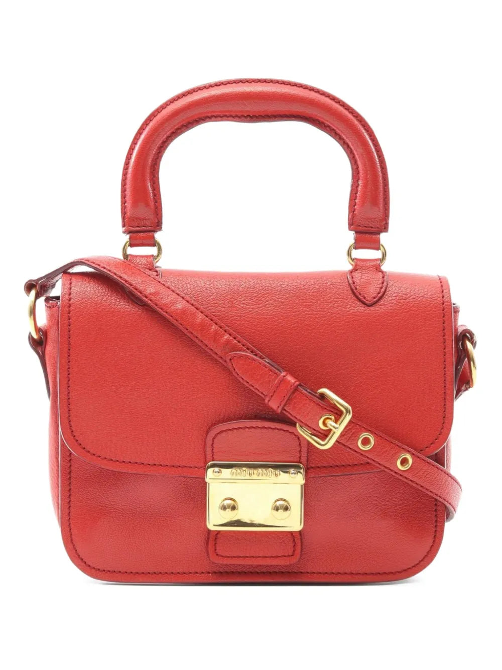 Pre-OwnedMiu Miu Pre-Owned2000s Madras shoulder bag floriamart.shop