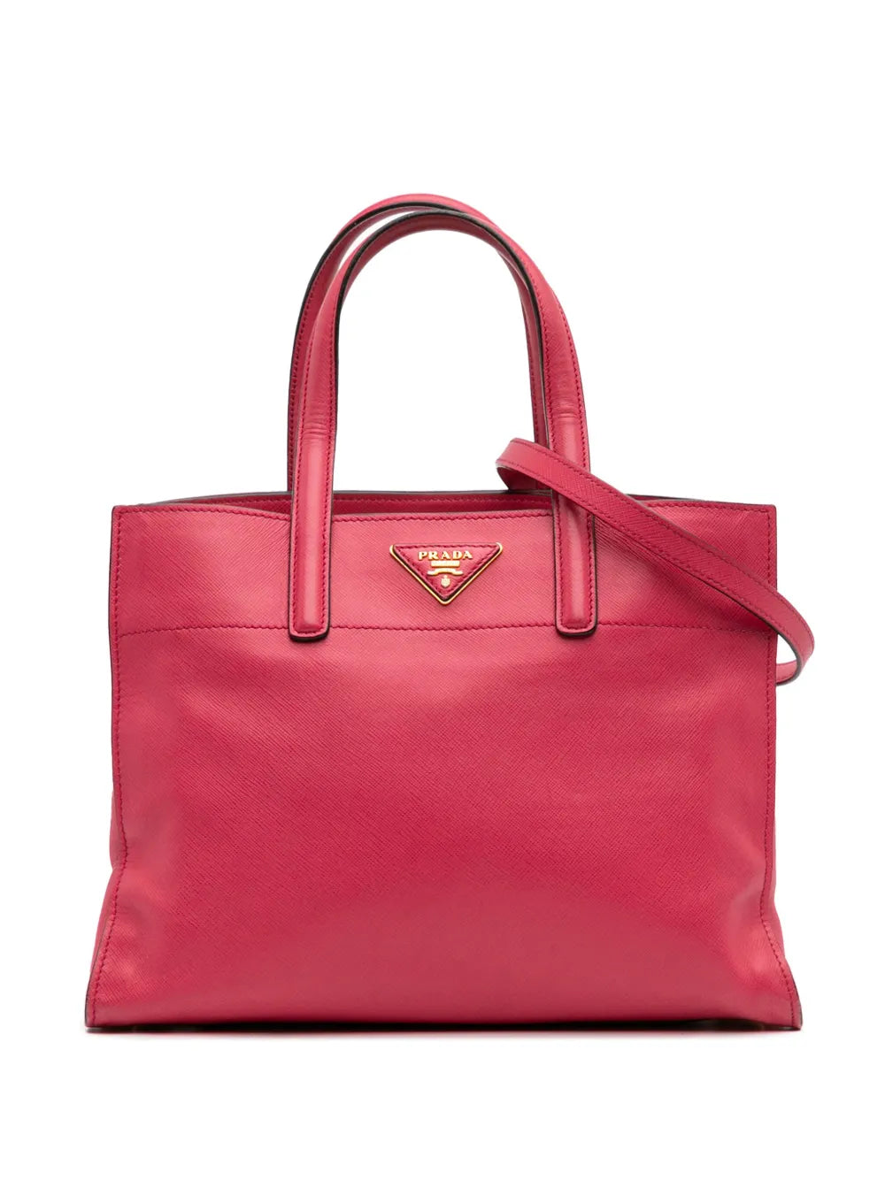 Pre-OwnedPrada Pre-Owned2000-2025 Saffiano Soft Triple Pocket Tote satchel