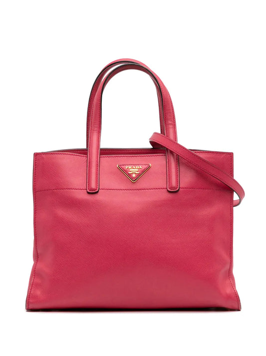 Pre-OwnedPrada Pre-Owned2000-2025 Saffiano Soft Triple Pocket Tote satchel