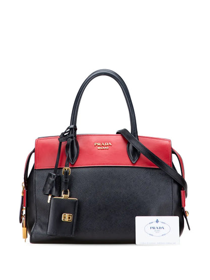 Pre-OwnedPrada Pre-Owned2013-2025 Saffiano and City Calf Esplanade satchel