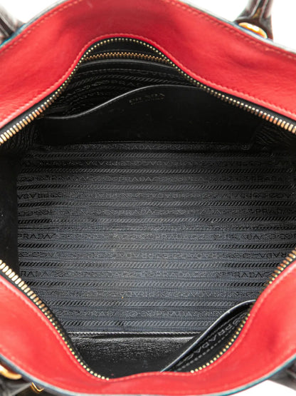Pre-OwnedPrada Pre-Owned2013-2025 Saffiano and City Calf Esplanade satchel