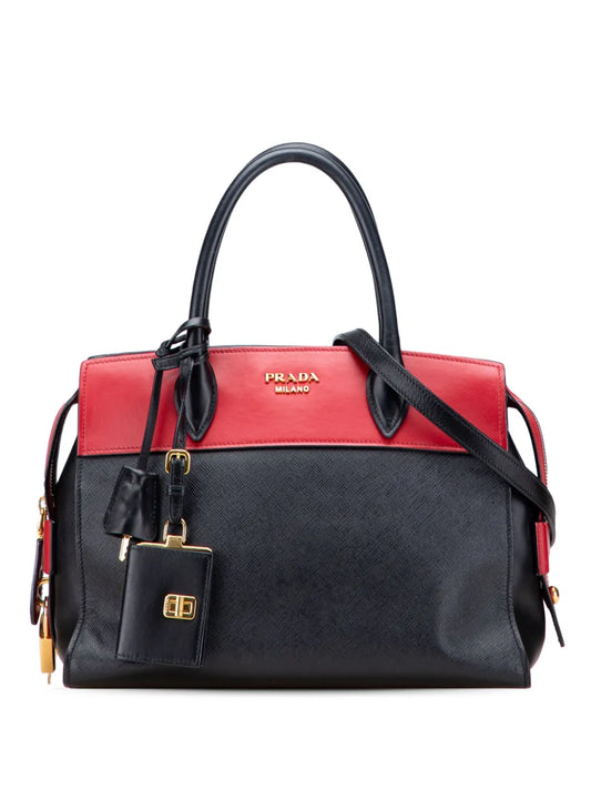 Pre-OwnedPrada Pre-Owned2013-2025 Saffiano and City Calf Esplanade satchel